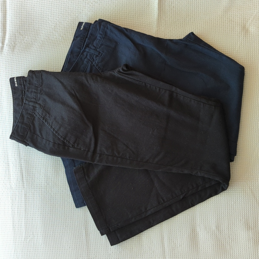 SET OF TWO Old Navy High-Waised Wow Boot Cut Pants